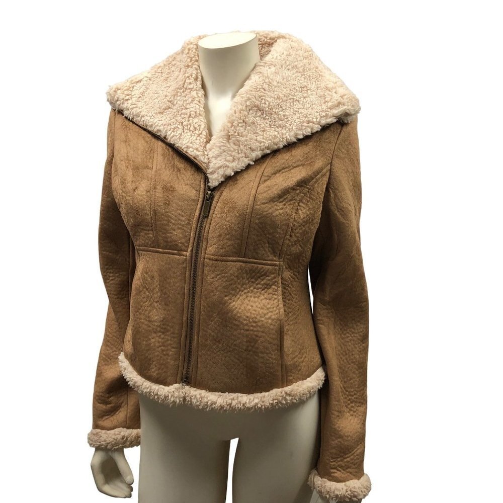 MARALYN & ME MOTO COAT LG NEW WITH TAG